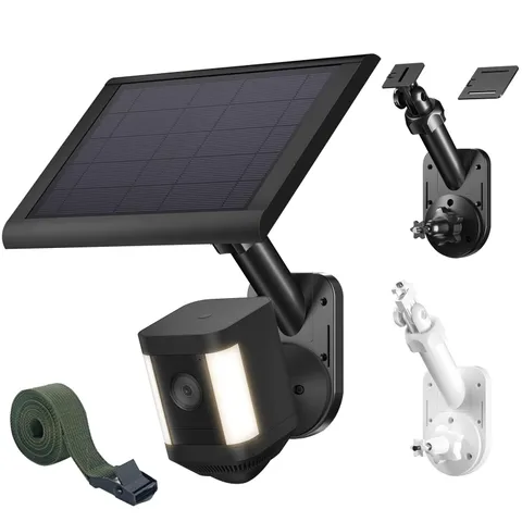 Wall Mount for Cameras and Solar Panels 2-In-1 Mount Compatible with Ring