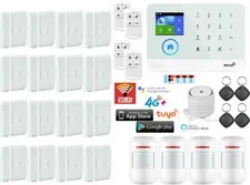 D25 WIFI 4G GPRS Internet Tuya APP Wireless Home Security Alarm Burglar System