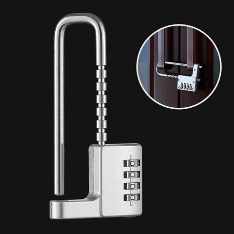 Shoe Cabinet Office File Cabinet Adjustable Lock Length Pull Hand Lock Password