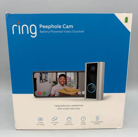 Ring Door View Peephole Camera Doorbell