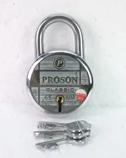 Smart Shutter lock Indian hardened shackle 8lever 65 mm Iron padlock. i42-58 