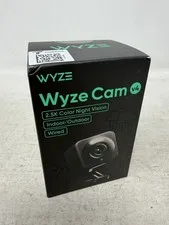 Wyze Cam v4 - 2.5K QHD Indoor/Outdoor WiFi Smart Security Camera - Black