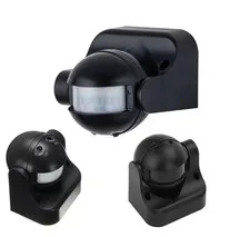 AC110-240V PIR Motion Sensor 180° Outdoor LED Floodlight Rainproof Detector