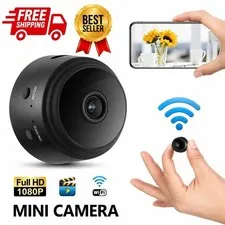 Mini Wireless Record Camera WiFi IP Home Security DVR Night Vision HD USB 1080P