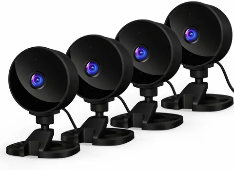 Indoor Security Camera for Baby Monitor, Home & Pets, 2.4Ghz Wifi with Motion De