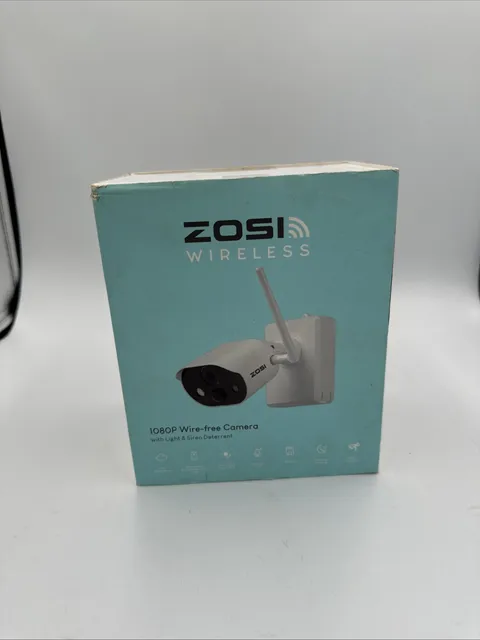 ZOSI IPC-3062S-W Wireless 1080P Battery Security Camera WiFi IP66 2-Way Audio