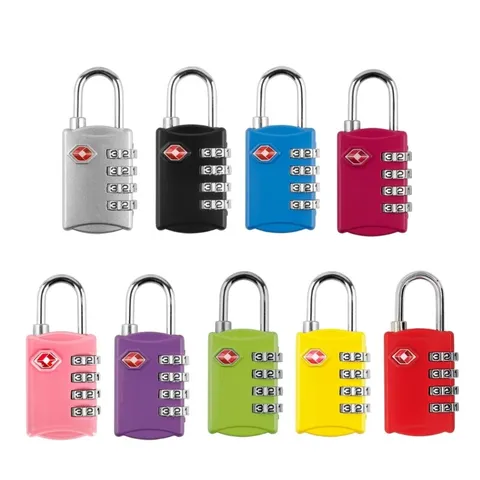 Suitcase Locks Luggage Locks 4-Digit Combination Padlock for School