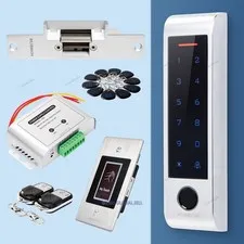 HOMSECUR Weatherproof IP66 APP WIFI Fingerprint PIN Access Control Touch Keypad