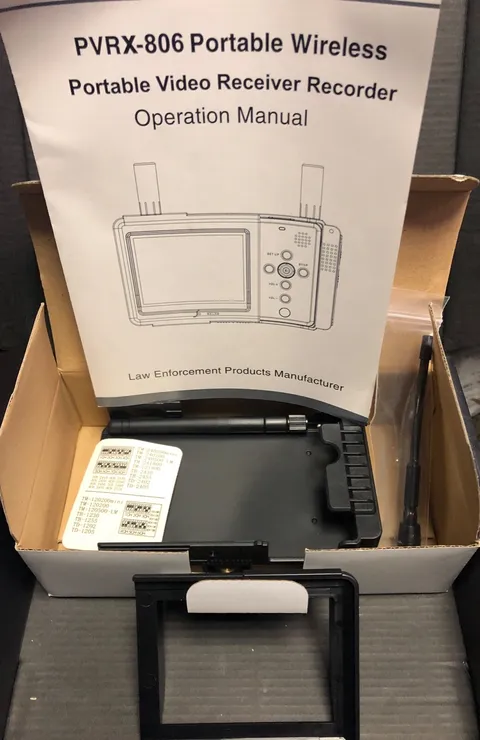 PVRX-806 Lawmate Digital WIRELESS Portable Receiver Never used