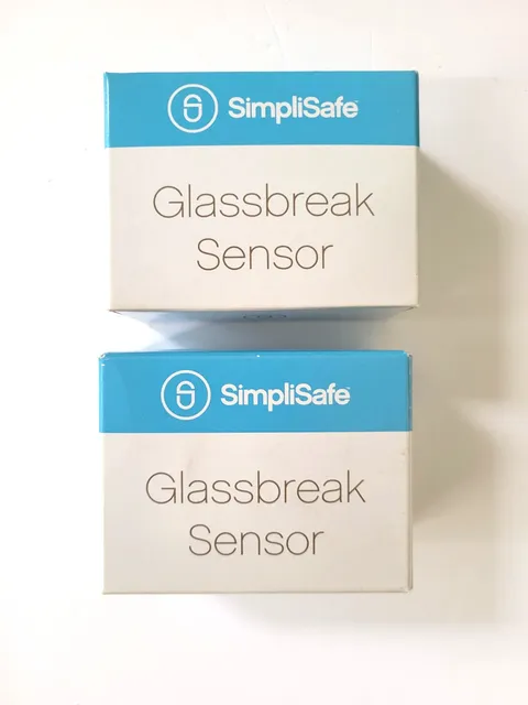Lot of 2 SimpliSafe Glassbreak Detector Sensor GB1000 Generation 1 - New
