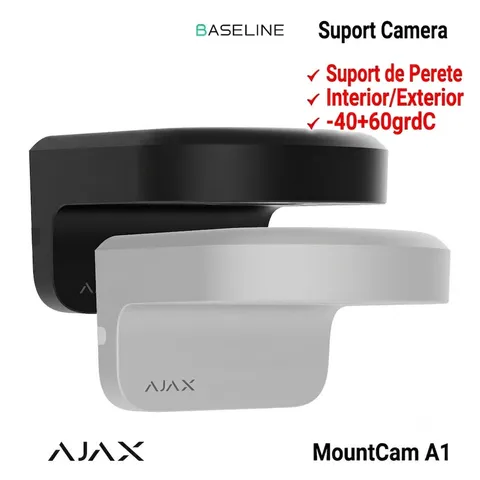 Ajax MountCam A1 164 mm Wall Mount for a Wired Security IP Camera