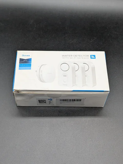 Govee WiFi Water Leak Detector 3-Pack With Gateway H5040 H5054 Smart Alarm Alert