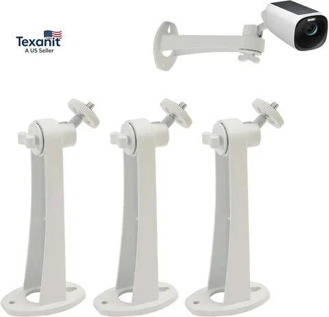 3Pack Extremely Long 6 in Camera Mount for Eufycam 2C/2C Pro, 3C/S300, for Ring