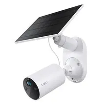 SolarCam 1080p Security Camera Wireless Outdoor- Battery Power with Solar, Pe...