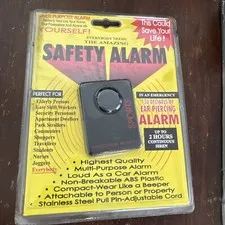 Multi Purpose Safety Alarm Up To 2 Hours Continuous Siren Ear Piercing Alarm NEW