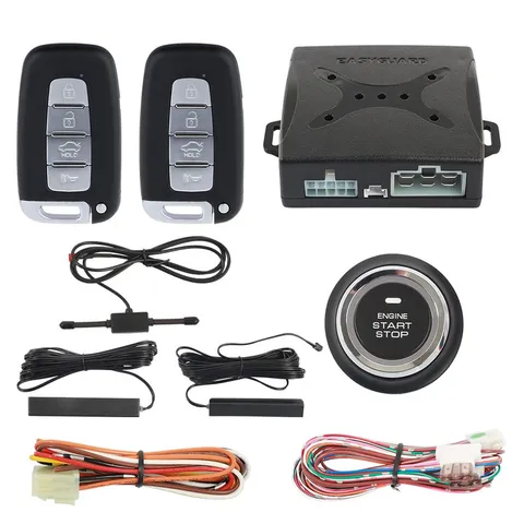 Easyguard Ec003N-K-1 Pke Car Alarm System Proximity Lock Unlock Push Button