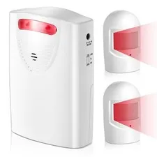 Qualirey Driveway Alarm Wireless Outside Motion Sensor Alarm with R... Fast Ship