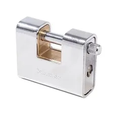 Master Lock Armoured 80mm Zinc Body Shutter Padlock MLK680
