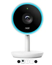 Nest NC3100US Cam IQ Indoor 1080p HD Wireless Security Camera - White