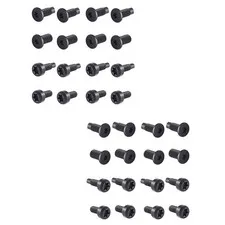 Doorbell Screws, Replacement Security Screws Compatible 1/4 in, 1/8 Black