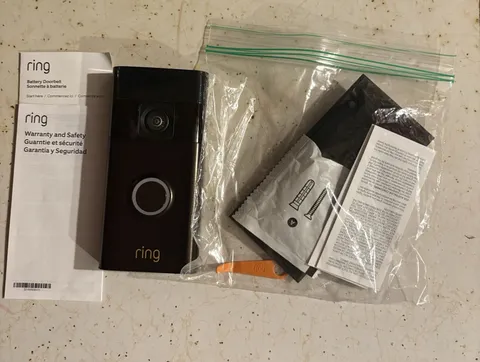 Ring Doorbell Camera and Inside Camera