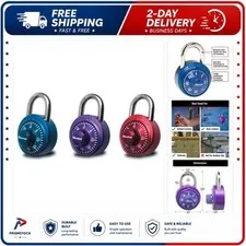 Master Lock Combination Padlock 1530DCM Locker Gym School Lock