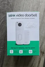 Blink Video Doorbell System with Head-to-Toe HD View, Sync Module Core included