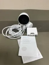Google Nest Cam - Indoor Wired Smart Home Security Camera - Snow 2