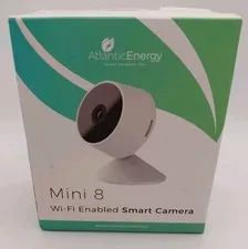 Smart Camera Mini 9 Atlantic Energy 1080p WI FI Enabled Wide Angle 2.9 mm Lens!