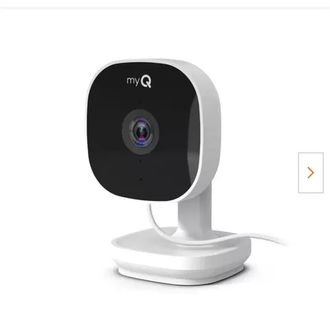 New SealedChamberlain myQ Smart Indoor Home Camera MYQ-C13AXXW Full HD 1080p 