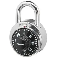 American Lock 1500D Steel Combination Dial Padlock 2 Hx1-7/8 W in. (Pack of 12)