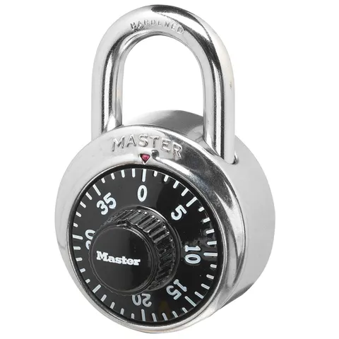 American Lock 1500D Steel Combination Dial Padlock 2 Hx1-7/8 W in. (Pack of 12)
