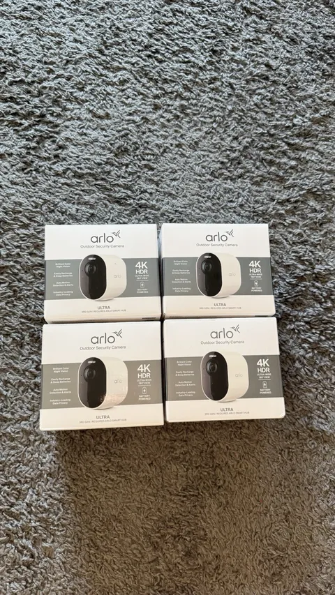 SEALED NEW Arlo Ultra 3rd Gen 4K HDR Add On Security Camera Wireless Outdoor Cam