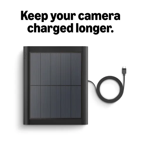 Solar Panel (2Nd Generation), 4W for Outdoor Cam Plus, Outdoor Cam (Stick up Cam