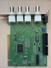 Sky-104(?) 4 Channel CCTV DVR PCI Video Capture Card (#2P)