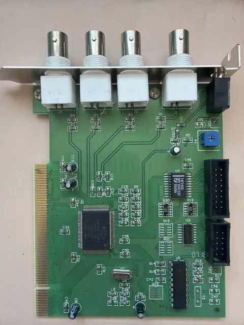 Sky-104(?) 4 Channel CCTV DVR PCI Video Capture Card (#2P)