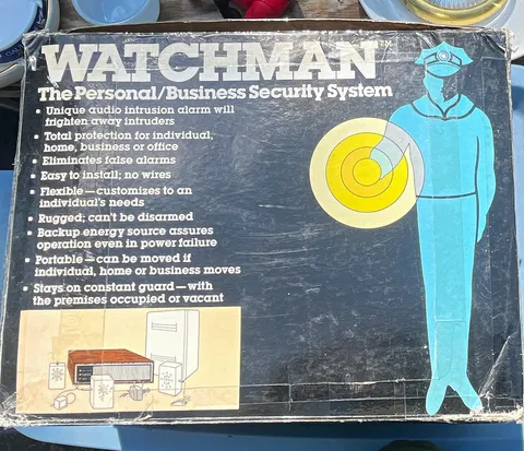 Watchman Wireless Security System Kit 1 Camera Motion Sensor Indoor/Outdoor