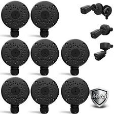 (Metal Aluminum & Waterproof) Junction Box Mount Bracket, Universal for Bulle...