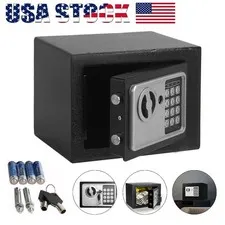 Digital Electronic Safe Box Keypad Lock Security Home Office Cash Jewelry Gun US