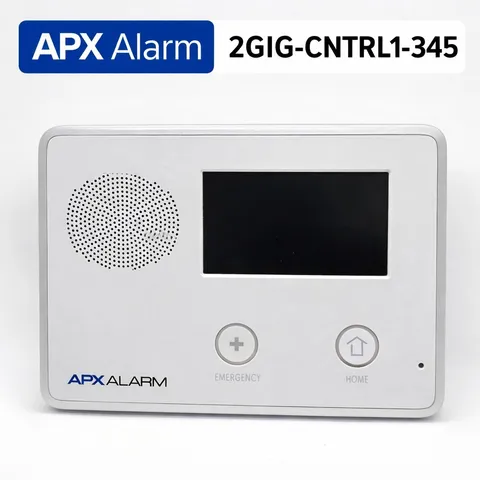 APX Alarm 2GIG-CNTRL1-345 Home Security Control Panel Keypad Touchscreen