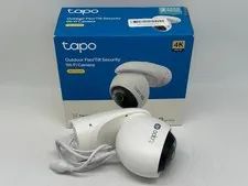 Tapo 4K 8MP Wired Pan/Tilt Outdoor Security Camera (C560WS)