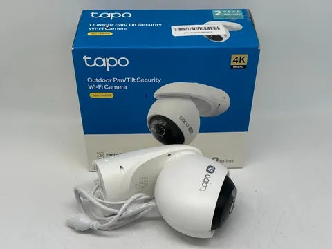 Tapo 4K 8MP Wired Pan/Tilt Outdoor Security Camera (C560WS)