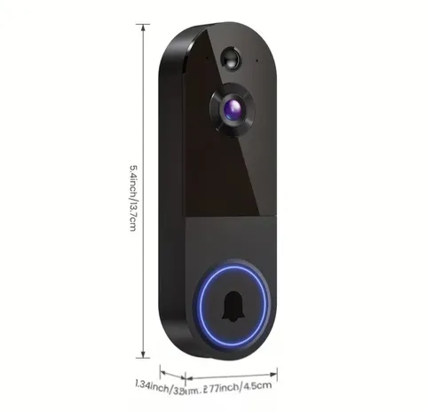 1440P Wireless Smart Doorbell,Wifi Camera, Night Vision Function, Artificial...