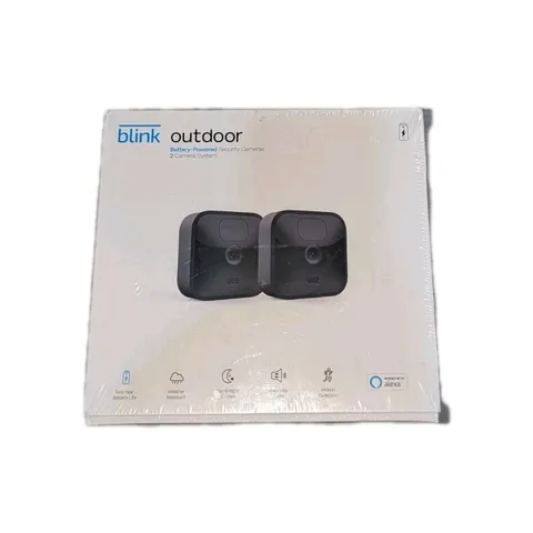 ​Blink Outdoor 3rd Gen Wireless 1080  Security 2 Camera System Brand New Sealed