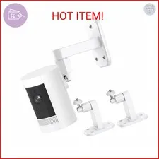 2Pack Ring Camera Wall Mount,Compatible with Ring Outdoor Cam Plus/Stick Up Cam