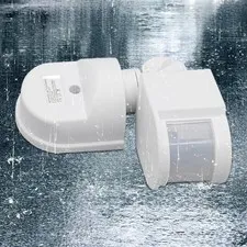 AC 85-265V Motion Infrared Sensor Switch 180° w/ mounting bracket   WHITE 2 PCS