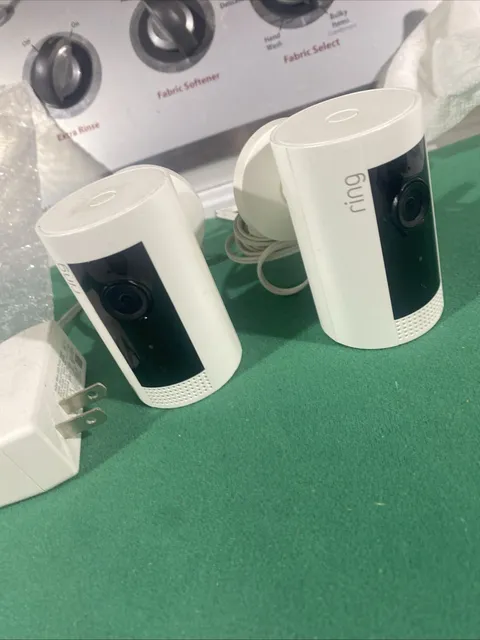 Lot Of 2 Ring Indoor Cam HD Security Cameras 5UM4E5