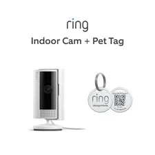 Indoor Cam (2Nd Gen), White with  Pet Tag