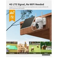 Remote Access 4G Cellular Camera - Live View, Motion Alerts