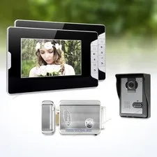 7inch Wired Video Door Entry Security Intercom with Mute Mode for Home Security